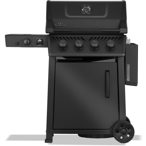 Gasgrill Phantom Freestyle™ PRO 425, mit Edelstahl Rosten und Tür, Mattschwarz
