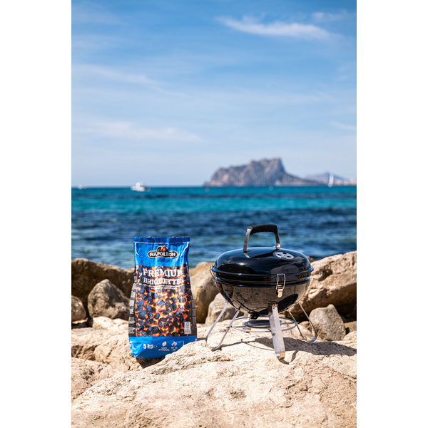 Holzkohlegrill Premium Holzkohle Kugelgrill tragbar, Ø37cm