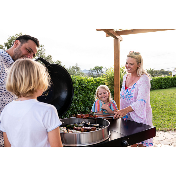 Holzkohlegrill PRO-CART Holzkohle Kugelgrill, Ø57cm