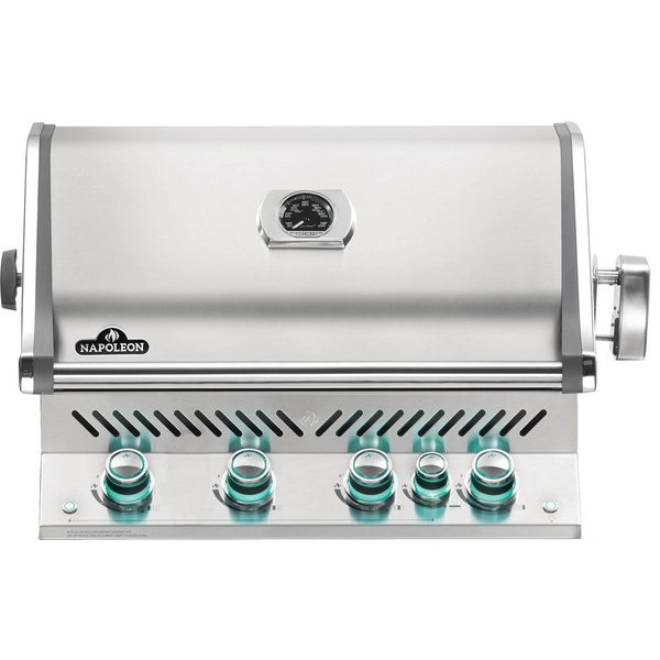 Gasgrill Prestige PRO™ 500, Edelstahl, Einbaugrill, inkl. Drehspieß