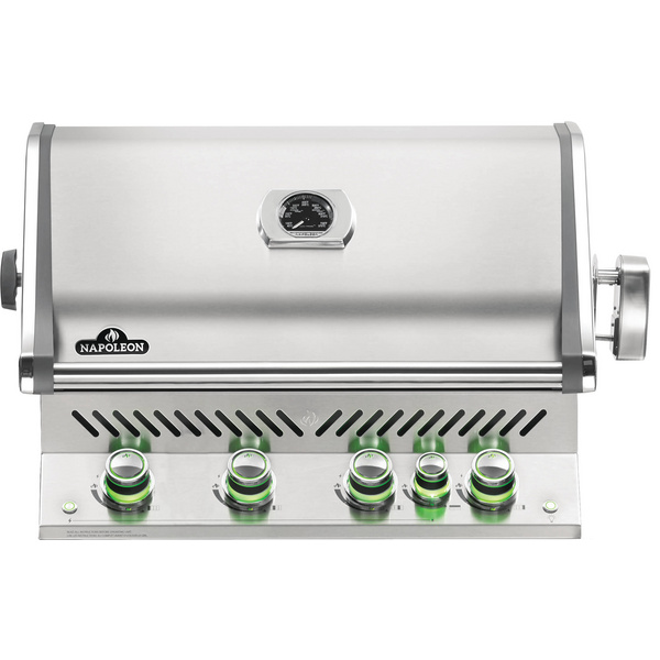 Gasgrill Prestige PRO™ 500, Edelstahl, Einbaugrill, inkl. Drehspieß