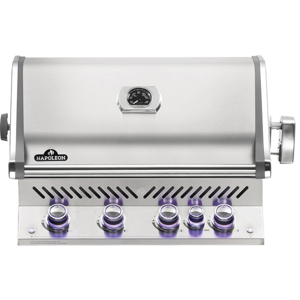 Gasgrill Prestige PRO™ 500, Edelstahl, Einbaugrill, inkl. Drehspieß