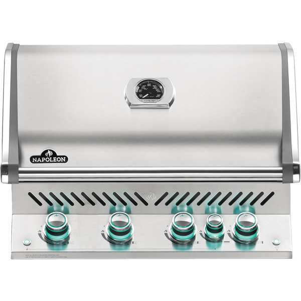 Gasgrill Prestige PRO™ 500, Edelstahl, Einbaugrill, inkl. Drehspieß