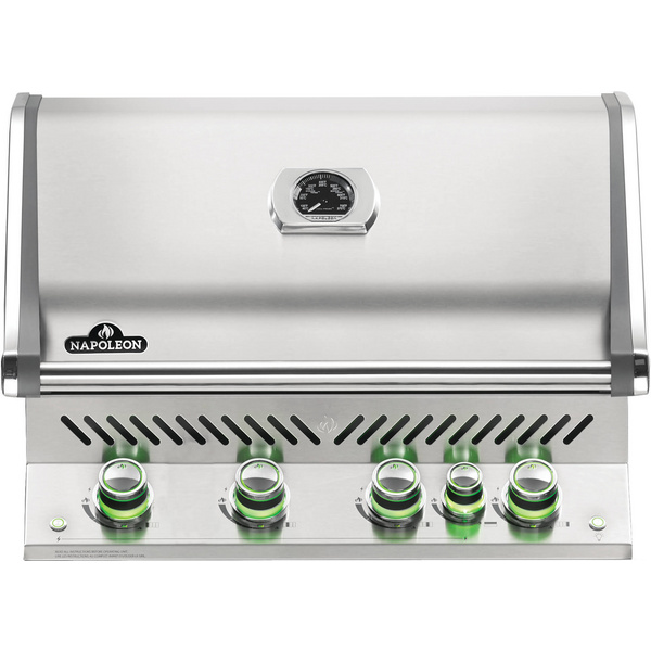Gasgrill Prestige PRO™ 500, Edelstahl, Einbaugrill, inkl. Drehspieß