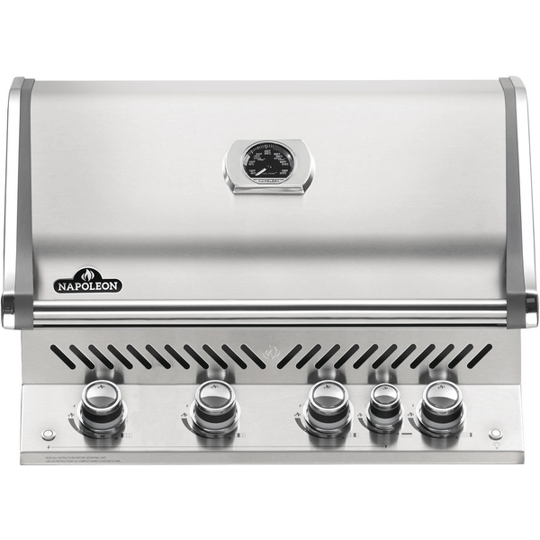 Gasgrill Prestige PRO™ 500, Edelstahl, Einbaugrill, inkl. Drehspieß