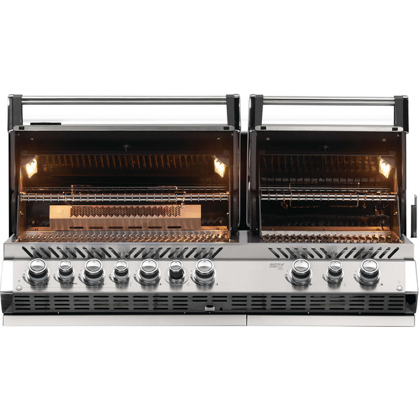 Gasgrill Prestige Pro™ 825, Edelstahl, Einbau