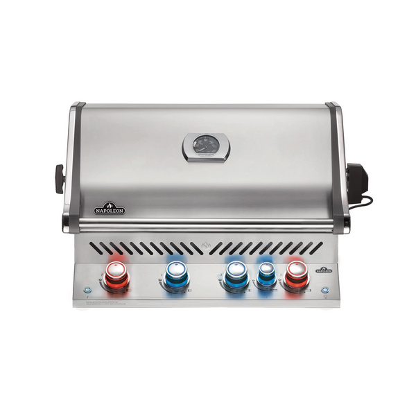 Gasgrill Prestige Pro™ 500, Edelstahl, Einbau