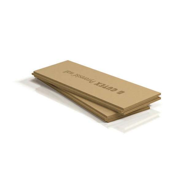 Pyroresist wall, rundum Nut und Feder 1800 x 600 mm