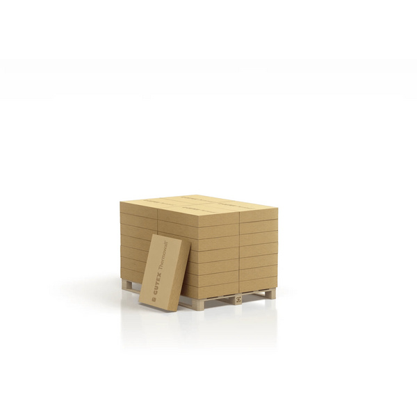 Holzfaserdämmplatte Thermowall Nut + Feder 1300x600x120mm