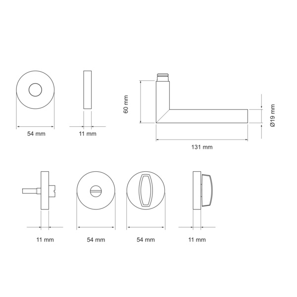 Slim Style E300U BAD 71, Bad Edelst. matt