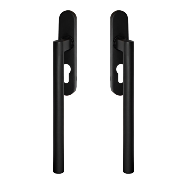 Madeira EHSSET45 DD 83, Hebeschiebetür Griff -Set Modell Madeira Innen- u. Außenschild mit Griff Kosmos Schwarz