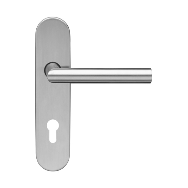 Rhodos EL28A PZ072 71, Profilzylinder Edelst. matt