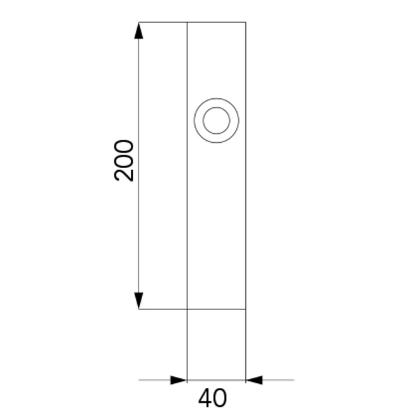 ELXQ UN 71, ungelocht Edelst. matt