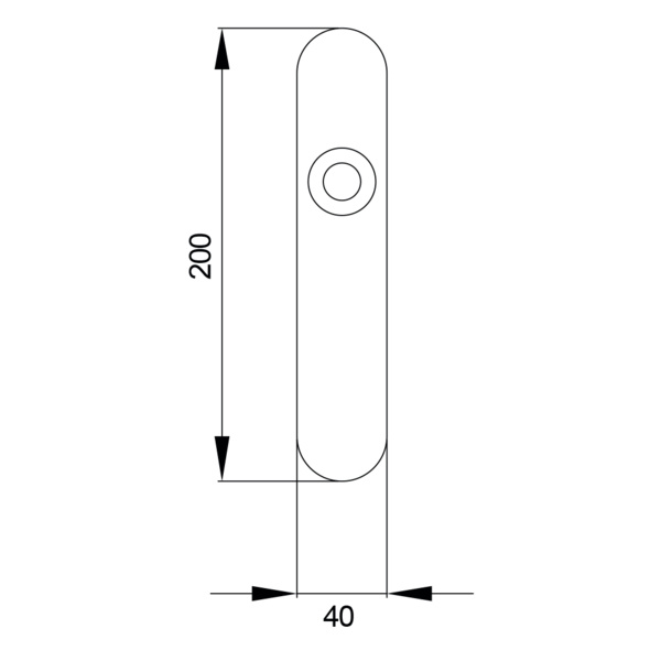 ELX UN 71, ungelocht Edelst. matt