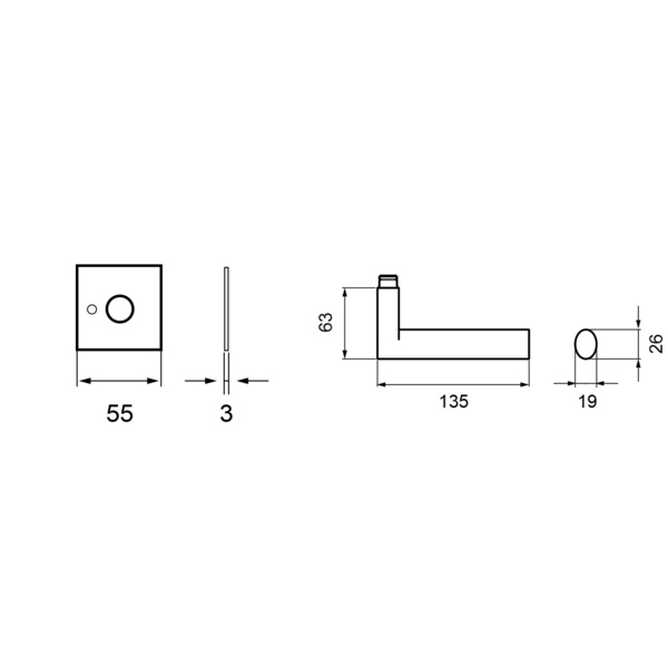 Madeira S9 45Q EPL VR AU 71 Plan Design quadratisch KD Comfort Privacy Edelst. matt