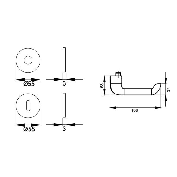 Kent EPL96LD Buntbart 71 Edelst. matt
