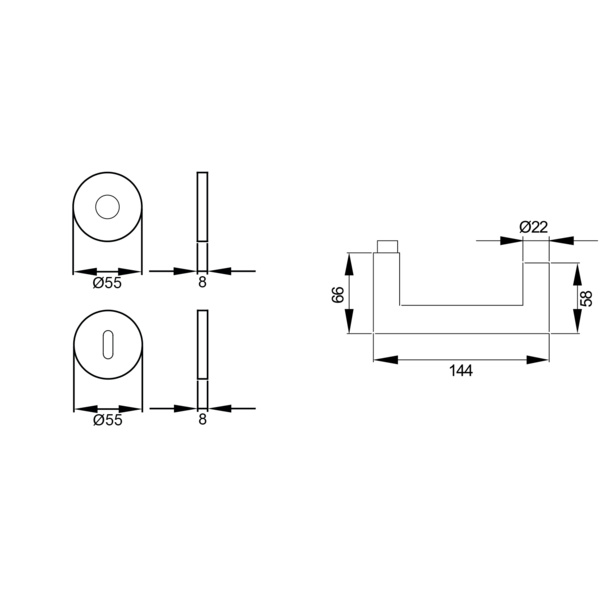 Kos XL EPRO10, Buntbart Edelst. matt