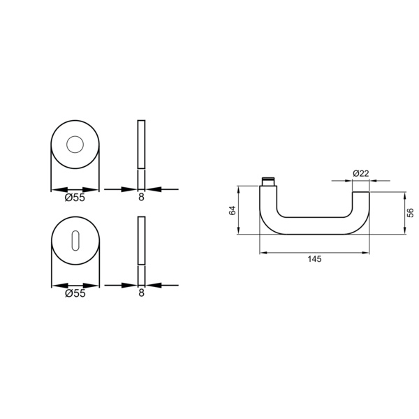 Kreta XL EPRO17, Buntbart Edelst. matt