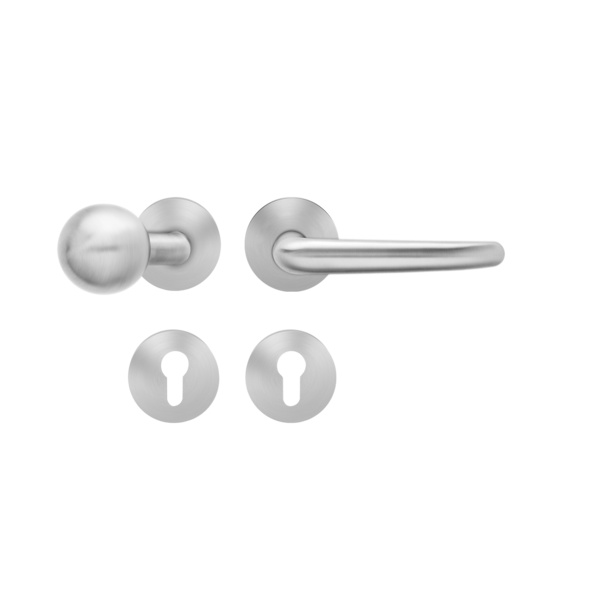 Elba EPRO/FS 22V, Wechselgarnitur rechts FS Edelst. matt