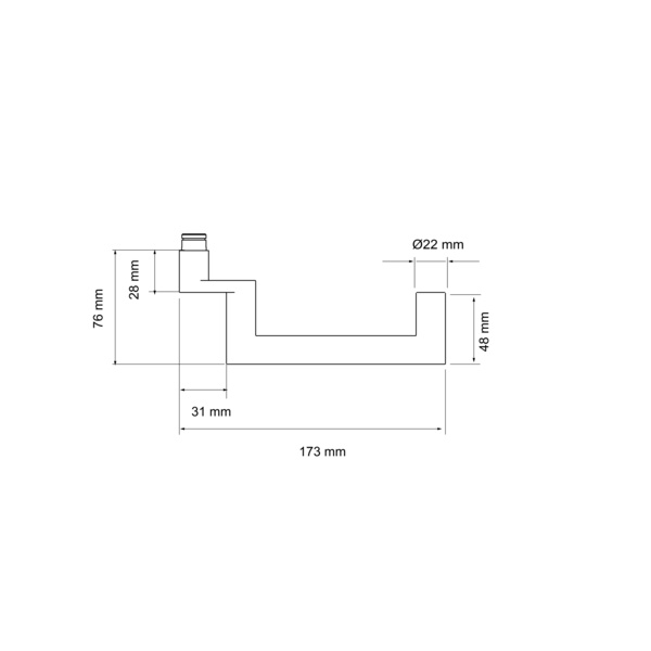 Kos XL ER10RMGF 4P 71, Rahmentg. FS DIN179 rechts/links Edelst. matt 1 St.