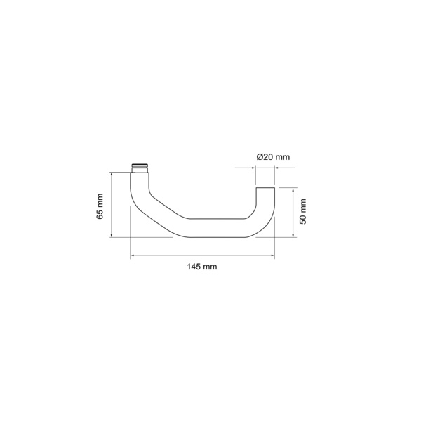 Borkum ER16RMF 4P 71, Rahmentg. FS DIN179 rechts/links Edelst. matt 1 St.