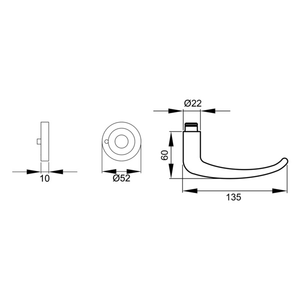 Elba ER22 S9 71, KD Comfort Privacy Edelst. matt