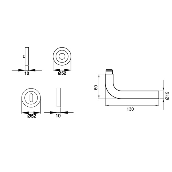 Malta ER25, Buntbart Edelst. matt