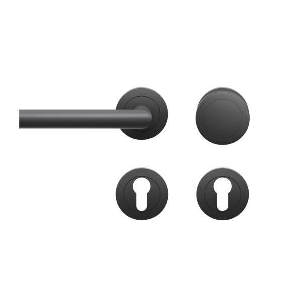 Rhodos ER28, Wechselgarnitur links Kosmos Schwarz