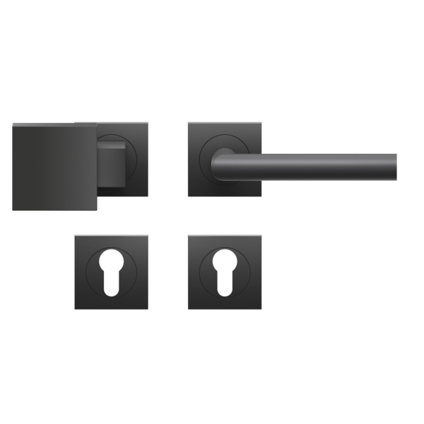 Rhodos ER28Q, Wechselgarnitur rechts Kosmos Schwarz