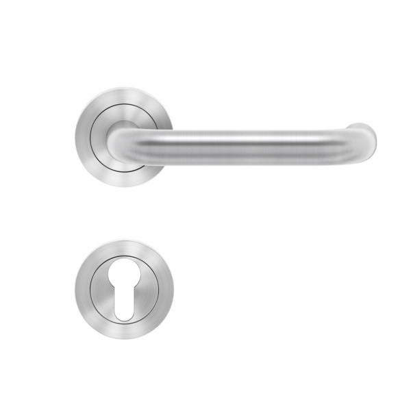 Kreta ER/EN 27, Profilzylinder Edelst. matt