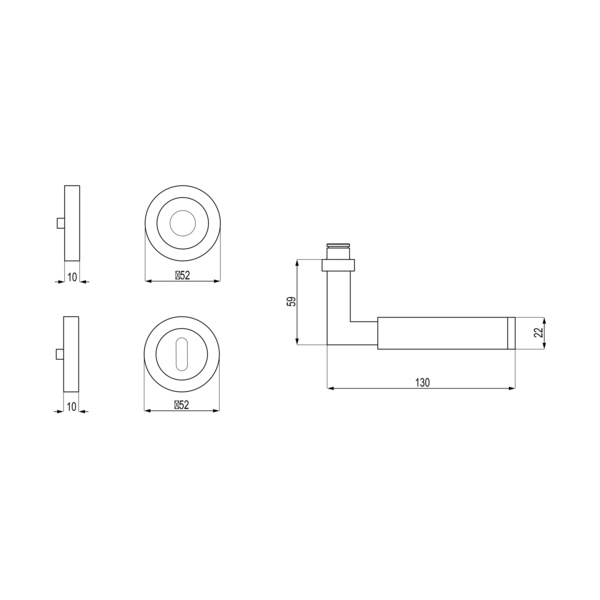 Tasmania ER31, Buntbart Edelst. matt