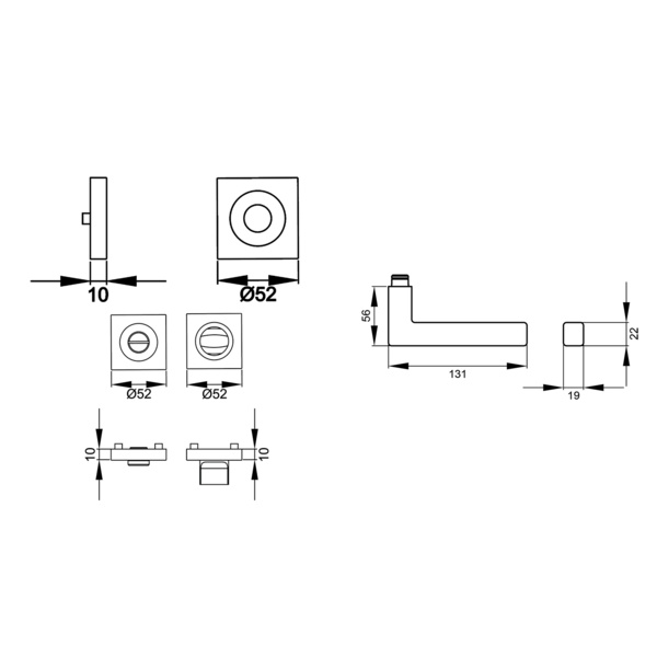 Seattle ER46Q Bad 89 Titan Grau