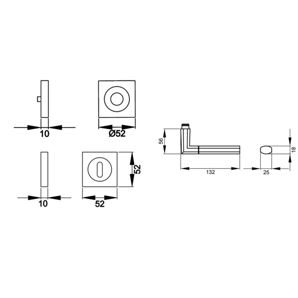 Oregon ER48Q- Buntbart Edelst. poliert/matt