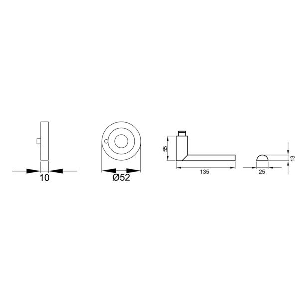 London ER51 S9 71, KD Comfort Privacy Edelst. matt