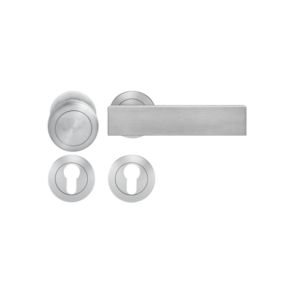 Milano ER52, Wechselgarnitur rechts Edelst. matt