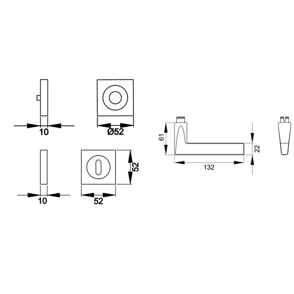 Montana ER54Q, Buntbart Kosmos Schwarz