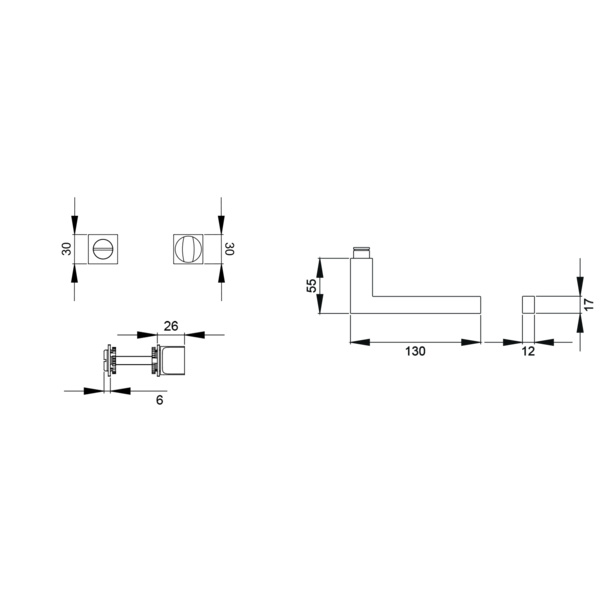 Boston ER58QM Bad 83 Kosmos Schwarz