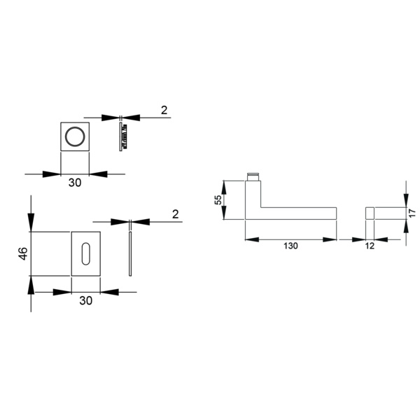 Boston ER58QM Buntbart Polaris Weiß