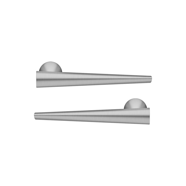 ER59 0DS Griffpaar Brooklyn o. Griffrosette inkl. Stift in Edelst. matt