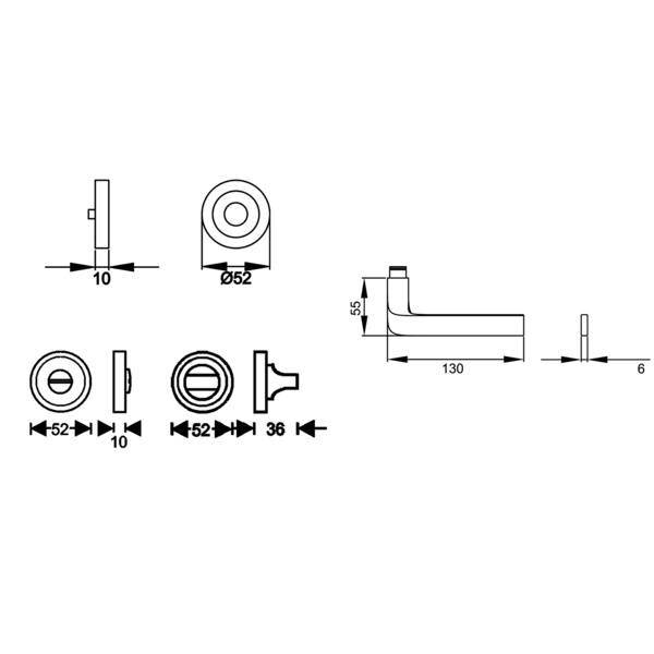 Las Vegas ER87 Bad 83 Kosmos Schwarz
