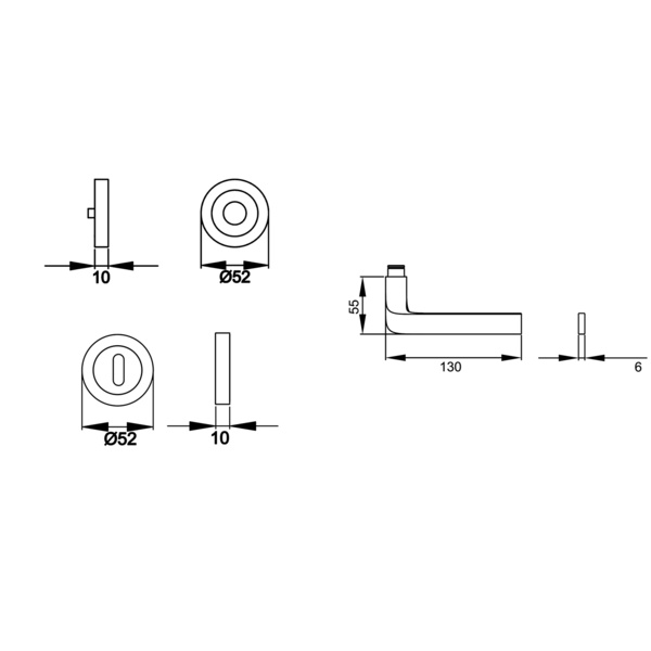 Las Vegas ER87, Buntbart Kosmos Schwarz