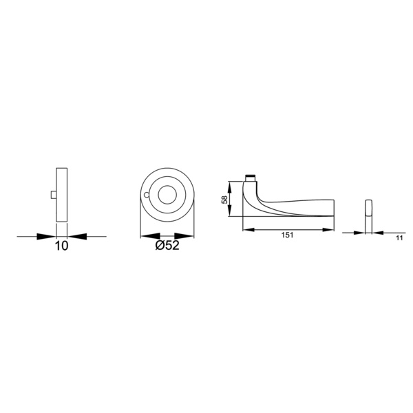 Nevada ER88 S9 71, KD Comfort Privacy Edelst. matt