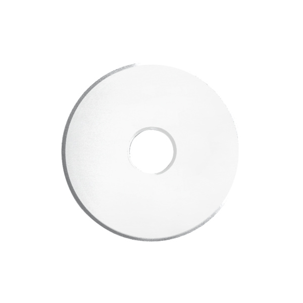 EZ1070 72, Unterlegscheibe für Stoßgriff Befestigung Ø 35mm mittig gelocht für M8 Schraube in Edelst. poliert