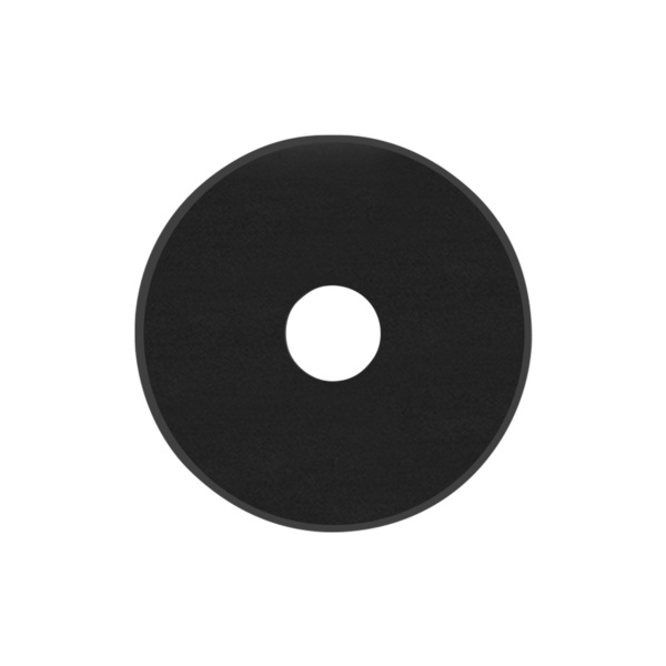 EZ1070 83, Unterlegscheibe für Stoßgriff Befestigung Ø 35mm mittig gelocht für M8 Schraube