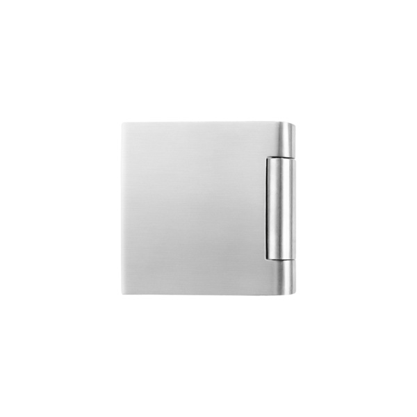 GB 411Q 60 Glastürband aus Aluminium 3-teilig 1 St. in Nickelmatt