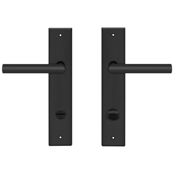 Renovierungslangschildgarnitur Rhodos RLE28 BAD78 83, Bad Kosmos Schwarz