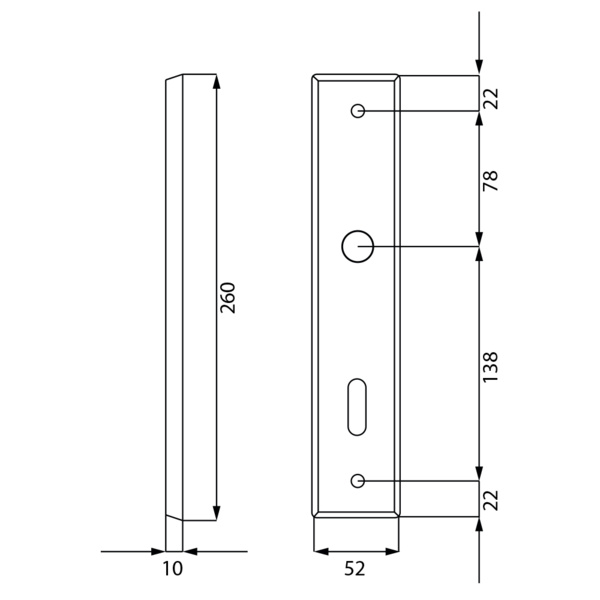 Renovierungslangschild RLE BB72 71, Buntbart Edelst. matt