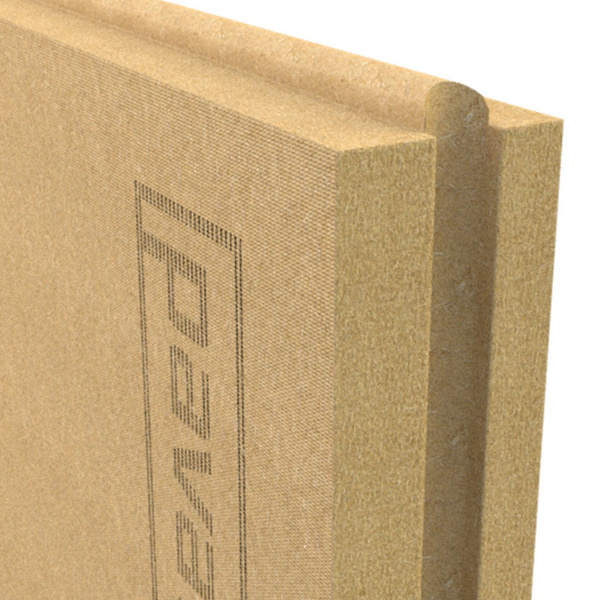 Holzfaserdämmplatte Pavawall Light Nut & Feder, 4-seitig 1880 x 610 mm