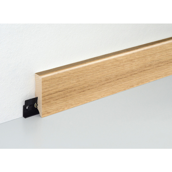 Sockelleiste SF253L/SU153L FA furniert 16x58mm, Eiche FREI071 furn., 250cm