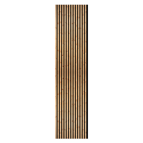 Akustikplatte PET+Zirbe 572,5x18mm Zirbe roh, 240cm